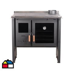 BOSCA - Cocina a Leña 2 Platos Charcoal Hestia 90