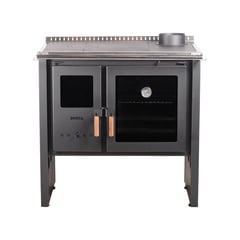 BOSCA - Cocina a Leña 2 Platos Charcoal Hestia 90