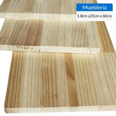 TIMBERMAC - Lámina Mueblería 1.8 cm 25x60 cm