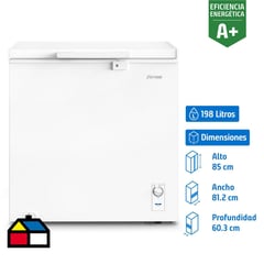 FENSA - Freezer Horizontal 198 Litros Blanco Z200D