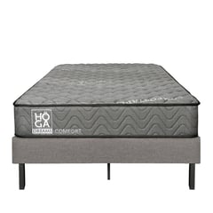 HOGADREAMS - Cama Europea 1.5 Plaza Koppla Comfort 21