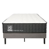 HOGADREAMS - Cama Europea 1.5 Plaza Koppla Comfort Plus