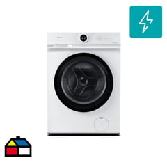 MIDEA - Lavadora Carga Frontal 8 kg Blanco MF100W80/W