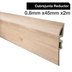 HOGA - Cubrejunta Reductor PVC 2mt x 46mm Color Arena.