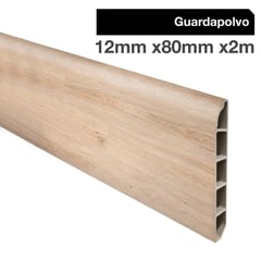 HOGA - Guardapolvo PVC 2mt x 80mm Color Arena.