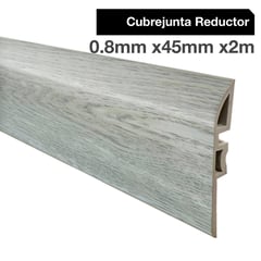 HOGA - Cubrejunta Reductor PVC 2mt x 46mm Color Beige Milan.