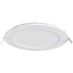 UNILUX - Panel led circular potencia 6W 3000K empotrado color blanco