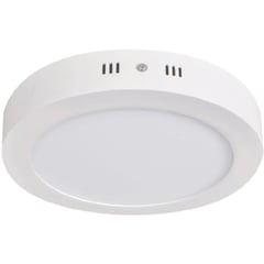 UNILUX - Panel led circular potencia 6W Luz cálida sobrepuesto color blanco