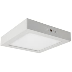 UNILUX - Panel led cuadrado potencia 12W Luz Neutra sobrepuesto color blanco