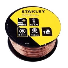 STANLEY - Alambre Flux 0.9mm para soldar NO GAS