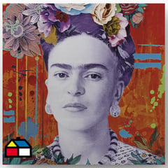 FRIDA KAHLO - Canvas decorativo muro C 30x30 cm