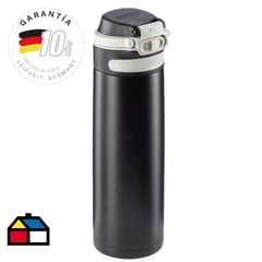 LEIFHEIT - Mug térmico 600 ml duración 6 horas negro