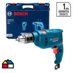 BOSCH - Taladro percutor eléctrico 550W + maletín