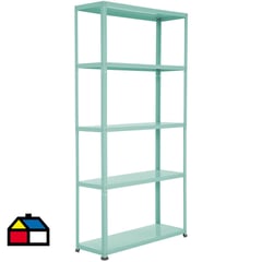 AR SHELVING - Estante de metal verde 172x90x30 5 repisas