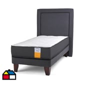 DRIMKIP - Cama Americana funcional 1.5 pl + respaldo