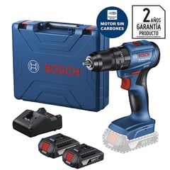 BOSCH - Taladro Inalámbrico Percutor 13 mm 18 V/2 Baterías