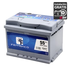 FEMSACO - Batería de Automóvil 66 Ah Positivo Derecho