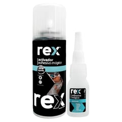 REX - Adhesivo Mágico Instantáneo Multipropósito 25 gr/100ml Seca en 9 segundos