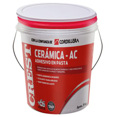 CREST - Adhesivo Cerámica Ac Muro Superficie Flexible 15 kg