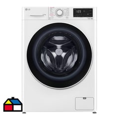 LG - Lavadora Secadora 12/7 kg Blanco WD12WVC5S6