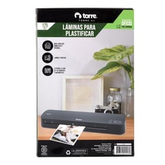 TORRE - Fundas para Plastificar Formato Oficio, 175mic 100 Unidades