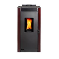 BOSCA - Estufa Pellet 9.1 kW Black Vision Burdeo