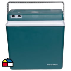 NORTHWEST - Cooler eléctrico 220V/12V 22 lt verde