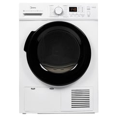 MIDEA - Secadora 9 kg Carga Frontal con Condensación Blanco MSC-90B08E