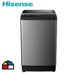 HISENSE - Lavadora Carga Superior 13 kg Titanium Gray WT3J1323UT