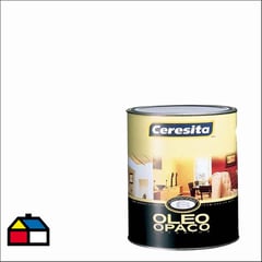 CERESITA - Óleo Ópaco Mate 0.25 galón(es) Blanco