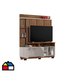 EXIT - Estante Sirius para tv hasta 55", 150 X 40,3 X 182,6 cm, matte/beige