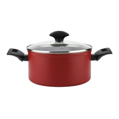 Fagor - Olla antiadherente 24 cm máxima roja