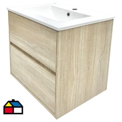 MAGNOLIA - Mueble baño lavamanos 60x46x54 cm arena