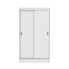 CIC - Clóset 2 Puerta(s) 0 Cajone(s) 3 Repisa(s) 100x180x51 cm Blanco