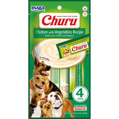 CHURU - Snack puré perros pollo vegetales 56 gr