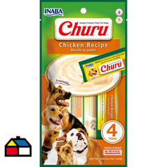 CHURU - snack puré perros pollo 56 gr