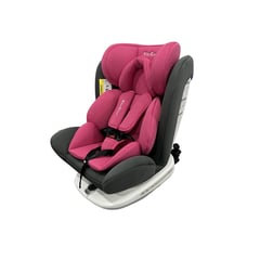 KIDSCOOL - Silla de auto rosada giro 360° 4 etapas