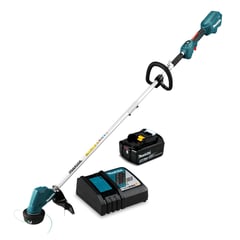 MAKITA - Orilladora Inalámbrica 18V con Batería 3 Ah y Cargador