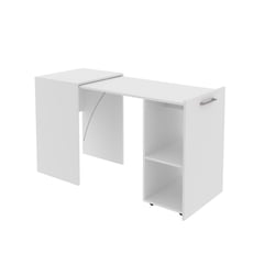 TECNOMOBILI - Escritorio multifuncional plegable blanco ME4170.0003