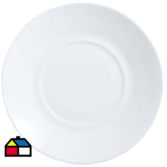 LUMINARC - Platillo de té 14 cm blanco