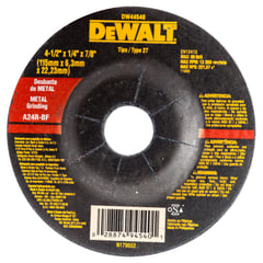 DEWALT - Disco de desbaste 4,5" óxido de aluminio