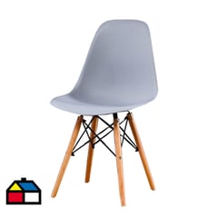 KIDSCOOL - Silla Gris 80x43x40 cm Eames