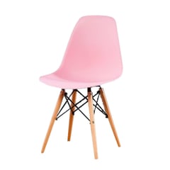 KIDSCOOL - Silla Eames Rosado 80x43x40 cm