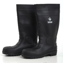 TOPSAFE - Bota PVC Punta y Planta Negra Unisex 6801-BLK-40