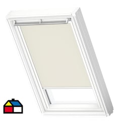 VELUX - Cortina blackout beige para ventana techo 55x78 versión V22