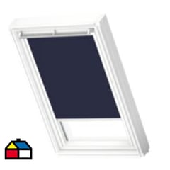 VELUX - Cortina blackout azul para ventana techo 66x118 versión V22