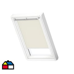 VELUX - Cortina blackout beige para ventana techo 78x98 versión V22