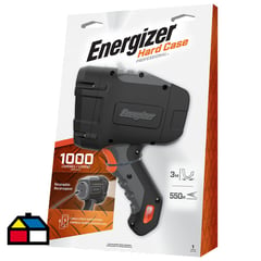 ENERGIZER - Farol Hard Case 1000 Lumenes Recargable