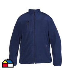 TOPSAFE - Chaqueta Polar Premiun Térmica Hombre Azul T. S