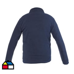 TOPSAFE - Chaqueta Polar Térmica Hombre Azul T. S